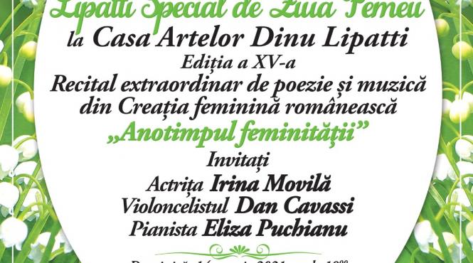 anotimpul feminitatii la casa artelor dinu lipatti