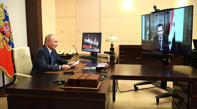 assad tinut pe perfuzii de rusia si iran dupa 10 ani de razboi