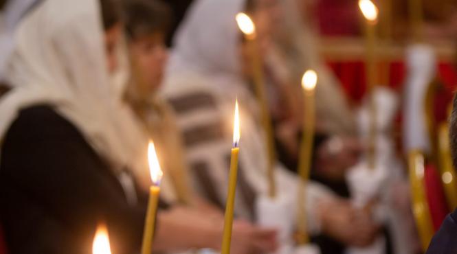 biserica sfantului mormant si a deschis portile de florii