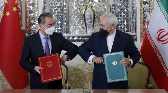 china pune piciorul si in orientul mijlociu prin iran