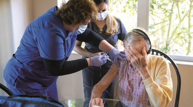 nedeplasabilii fug mai repede decat caravana de vaccinare