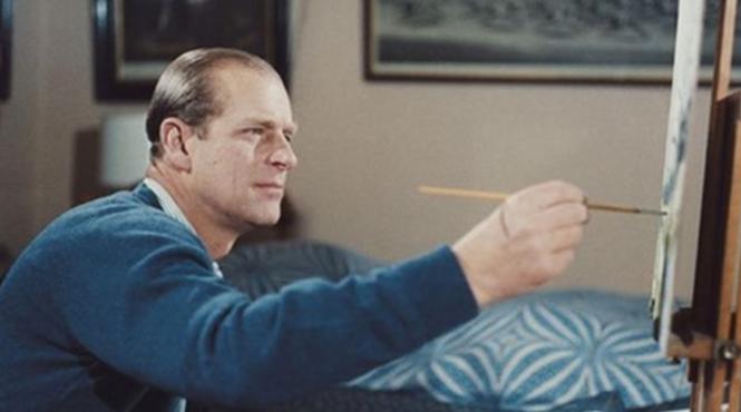 printul philip duce de edinburgh pictor si designer