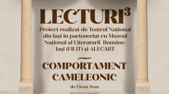 eveniment comportament cameleonic de elena stan spectacol lectura in regia lui ovidiu lazar la teatru