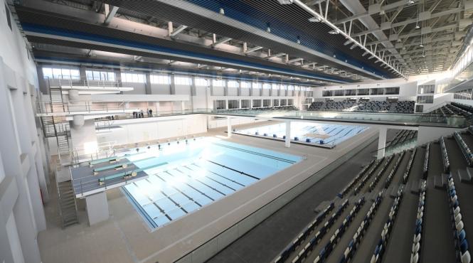 a fost inaugurat complexul olimpic de natatie de la otopeni