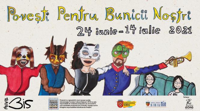 bis teatru revine pe scena sibiului cu patru evenimente mari povesti pentru bunicii nostri primul turneu in azilele de batrani din sibiu si imprejurimile sibiului