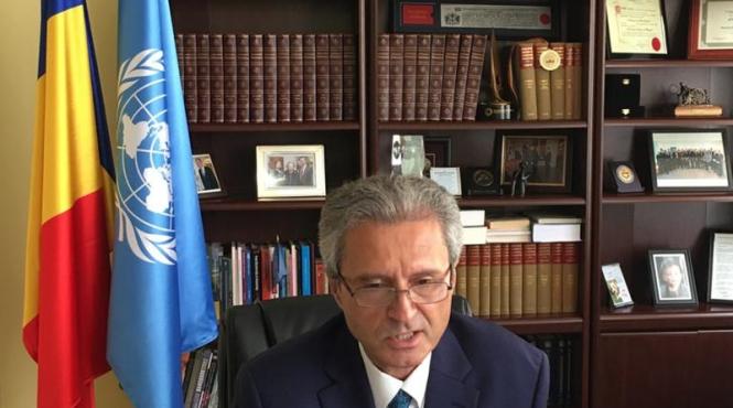 reprezentantul permanent al romaniei la onu ambasadorul ion i jinga a prezidat ceremonia de acordare a premiului onu pentru populatie pentru anul 2021