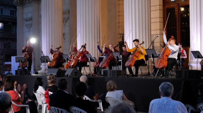 turneul clasic la puterea a treia violoncellissimo incepe pe 19 august cu trei concerte in aer liber