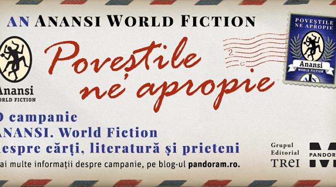 colectia anansi world fiction aniverseaza 1 an cititorii sunt invitati sa devina autori prin campania povestile ne apropie