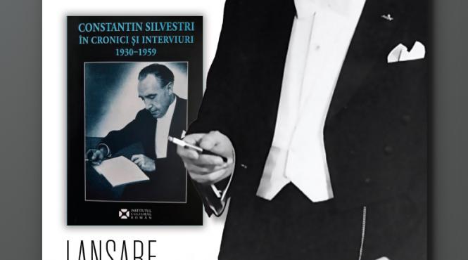 o carte despre constantin silvestri publicata de editura icr lansata in cadrul festivalului international george enescu