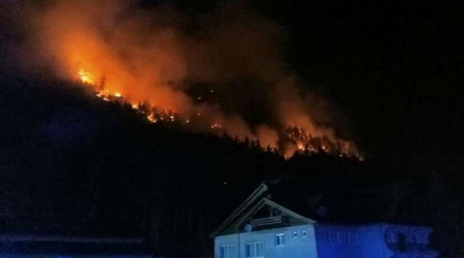 update a sasea zi a incendiului devastator de la oituz au ars 36 de hectare de padure