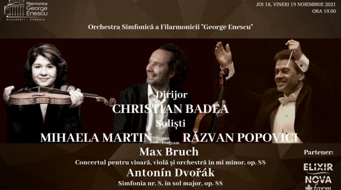 mihaela martin si razvan popovici solisti intr un nou concert cu public condus de christian badea