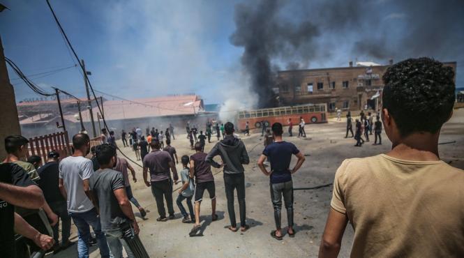 explozii langa granita dintre siria si irak