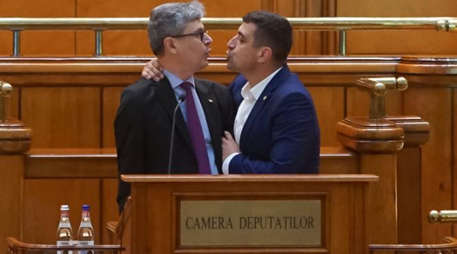 virgil popescu cere camerei deputatilor filmarea integrala a incidentului cu george simion