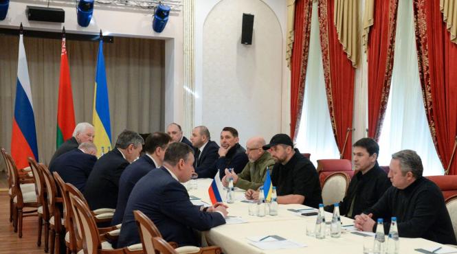update au inceput negocierile de pace intre ucraina si rusia