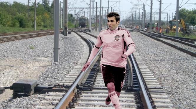 adrian mutu invata sa alerge pe sinele de cale ferata
