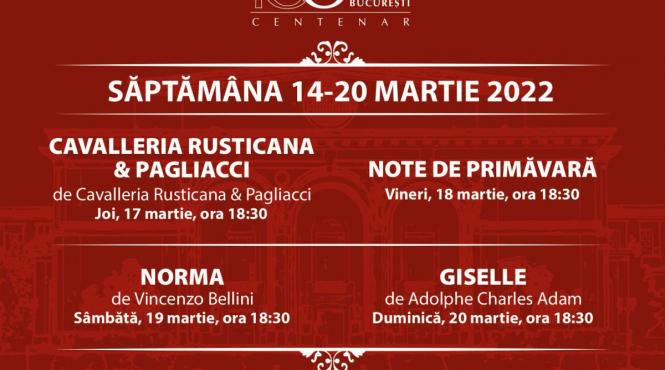 cavalleria rusticana pagliacci note de primavara norma si giselle pe scena operei nationale bucuresti
