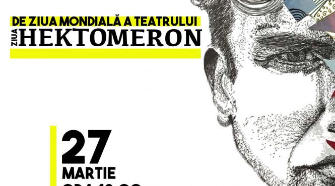 instalatia performativa ziua hektomeron de ziua mondiala a teatrului la nationalul craiovean