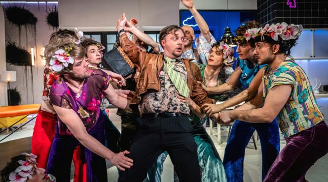 masaj un proiect marca radu afrim pe scena nationalului iesean