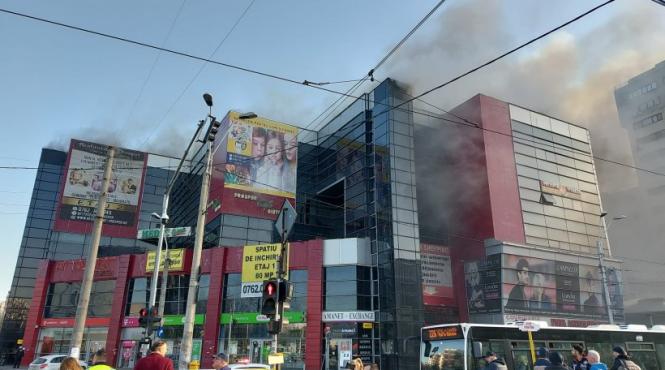 bucurestenii sunt avertizati prin ro alert despre incendiul de la magazinul prosper