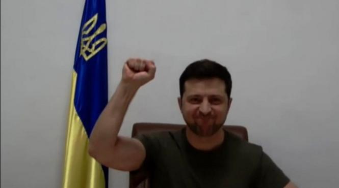 presedintele ucrainei volodimir zelenski se adreseaza azi parlamentului romaniei