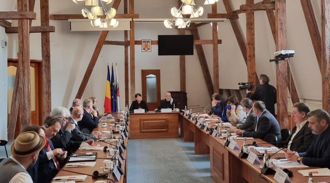 intalnirea culturala a artistilor diplomatilor si oamenilor de afaceri din spatiul lingvistic german la sibiu