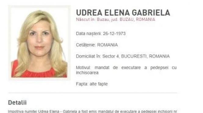 elena udrea este data in urmarire generala
