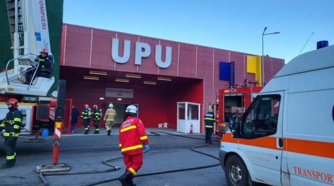 incendiu la spitalul bagdasar arseni