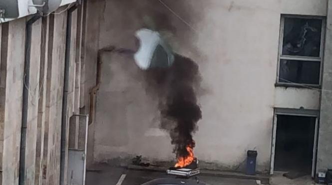 incendiu intr un spital din romania flacarile au izbucnit pe holul sectiei de ortopedie