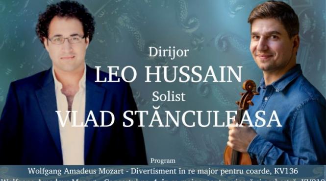 muzica tineretii fara batranete cu dirijorul leo hussain si violonistul vlad stanculeasa la filarmonica george enescu