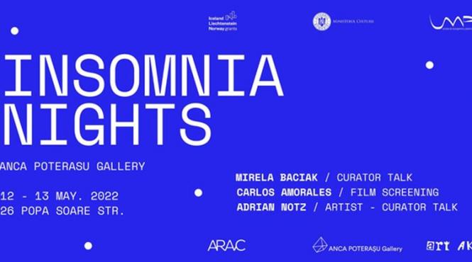 saptamana evenimentelor insomnia nights la galeria anca poterasu