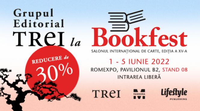 grupul editorial trei va asteapta la salonul international de carte bookfest 2022