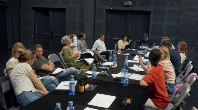 au inceput repetitiile la spectacolul prometheus 22 in regia lui gabor tompa