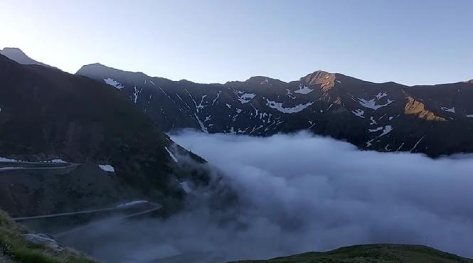 fenomen meteo spectaculos o mare de nori s a format pe transfagarasan