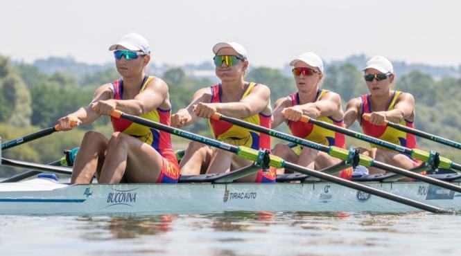 romania a castigat o medalie de argint si una de bronz la mondialele de canotaj under23