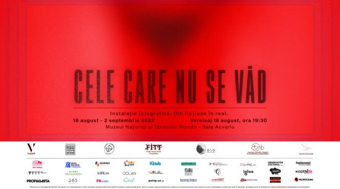 instalatia fotografica cele care nu se vad vernisaj pe 18 august la muzeul national al taranului roman
