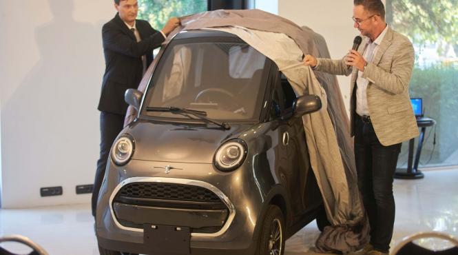 o noua masina electrica evolio pe piata romaneasca q2