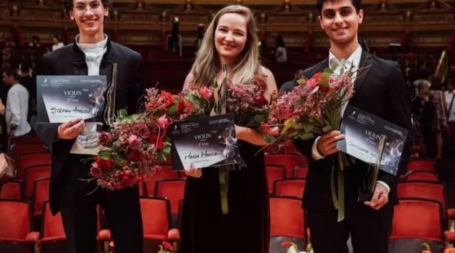 violonista romanca maria marica castiga finala concursului international george enescu 2022 sectiunea vioara dupa un concert incununat de aplauze