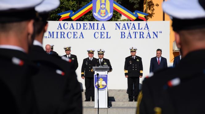 academia navala mircea cel batran viitorii marinari au participat la deschiderea noului an universitar
