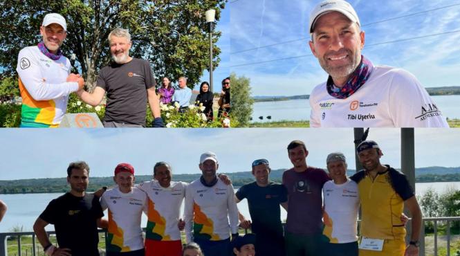 fratii useriu au strabatut via transilvanica