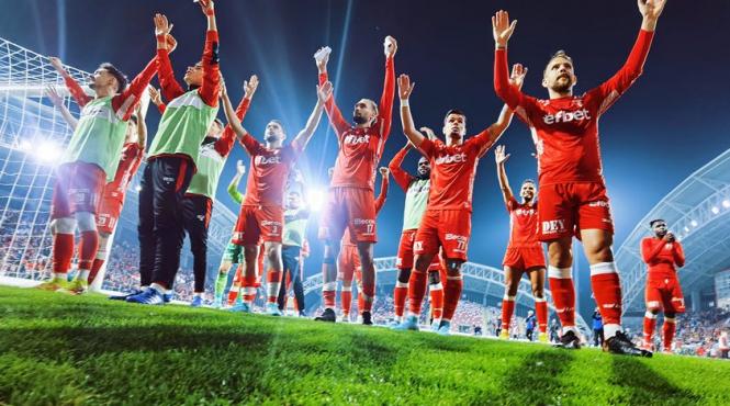 uta fcsb remiza cu 4 cartonase rosii in 11 minute in cupa romaniei iata si celelalte rezultate ale meciurilor de astazi