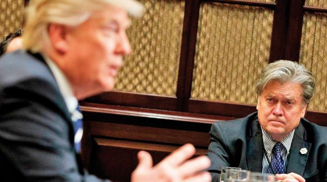 steve bannon fost consilier al lui trump condamnat pentru refuzul cooperarii in ancheta congresului