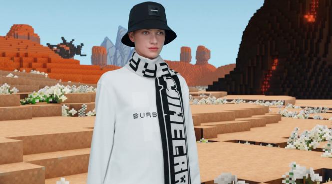 universul burberry si minecraft o colaborare inedita pentru noua colectie a casei de moda