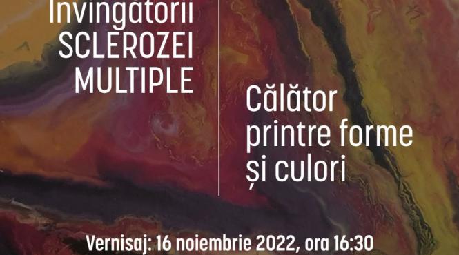 expozitia invingatorii sclerozei multiple calator printre forme si culori in foaierul galben al operei nationale bucuresti