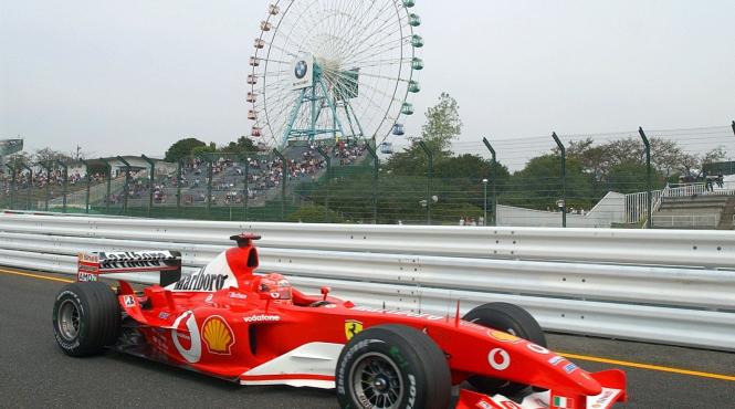 un monopost ferrari pilotat de michael schumacher a fost vandut la licitatie pentru o suma record