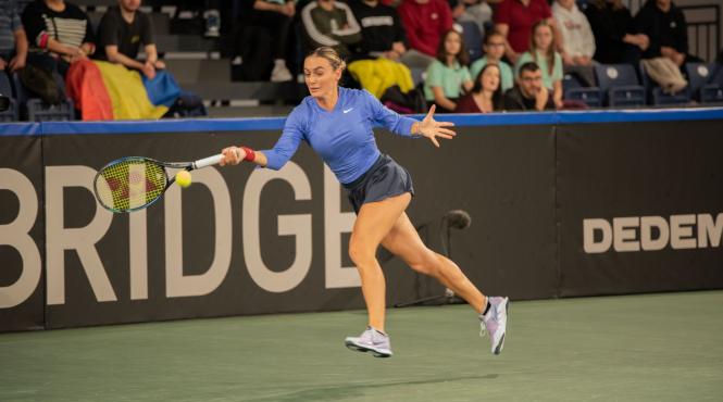 romania a invins ungaria cu 3 0 in barajul billie jean king cup punctul victoriei a fost adus de ana bogdan