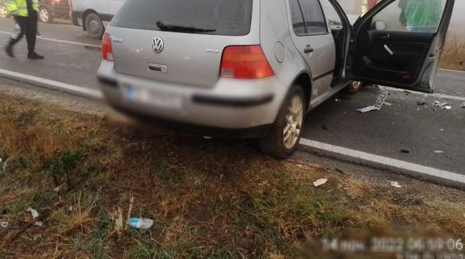 accident in calarasi pe o ceata densa doua persoane au fost ranite