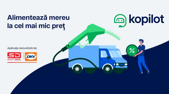 p smart diesel part of dkv mobility a lansat kopilot prima aplicatie din romania care iti garanteaza ca vei alimenta mereu la cel mai mic pret