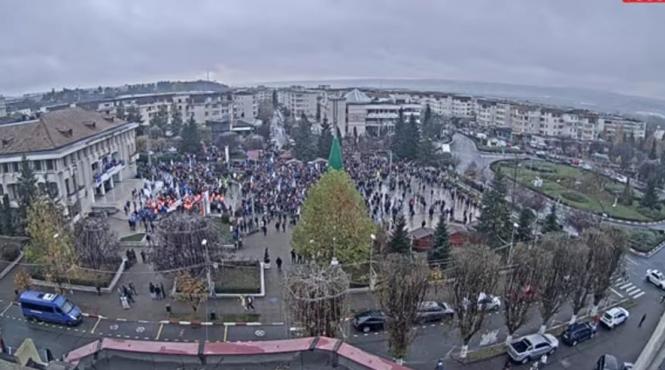 protest urias mioveni mii angajati dacia strada