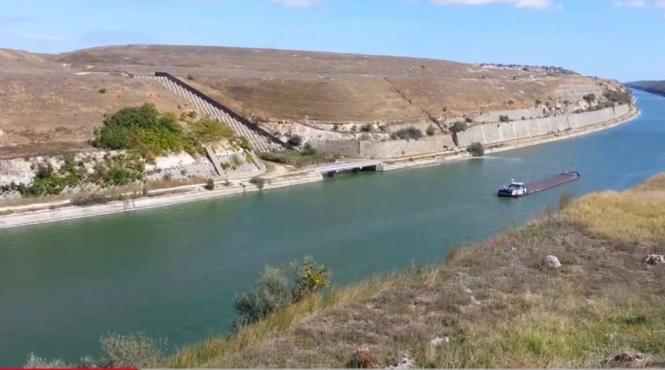 canalul dunare marea neagra sabotat de pescari