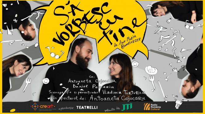 abordare inedita pe scena de teatru din bucuresti comics in miscare la teatrelli cu premiera spectacolului sa vorbesc cu tine